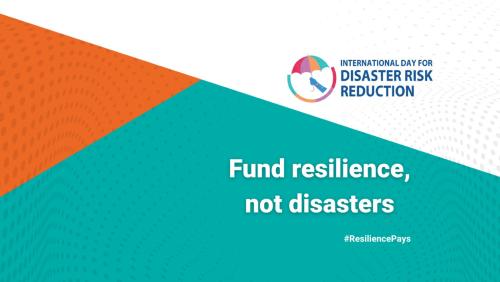 Гамшгийн эрсдэлийг бууруулах санхүүжилтийг нэмэгдүүлье