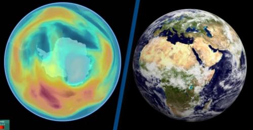 Нарны хэт ягаан туяаны хорт нөлөөнөөс хамгаалдаг байгалийн “бамбай” бол  озоны давхарга